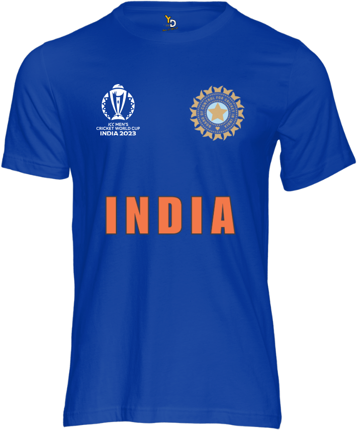 Yuvaa Design | Cricket Jersey Blue | Cricket World Cup 2023