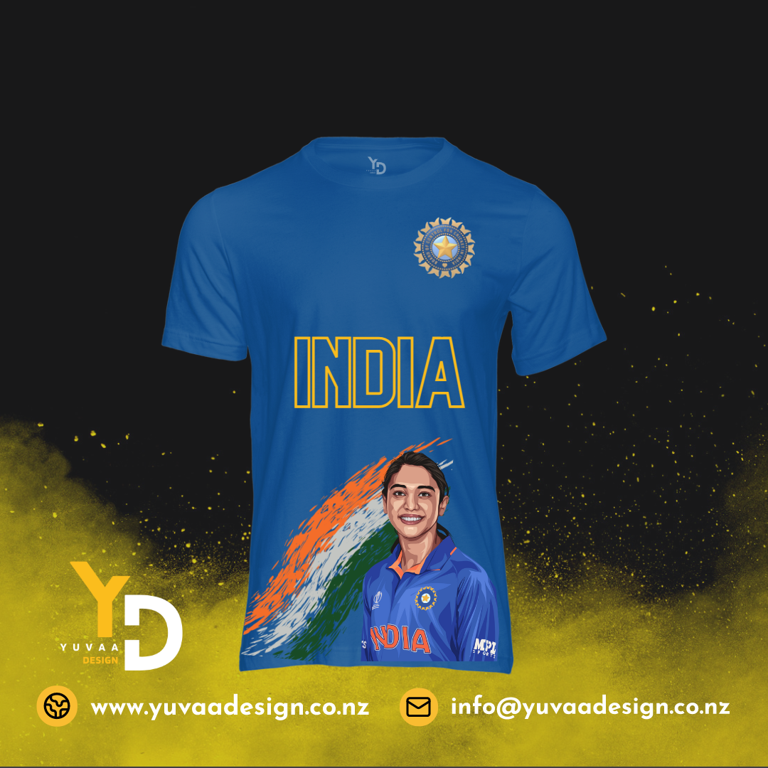 Yuvaa Design | Cricket Jersey | Smriti Mandhana